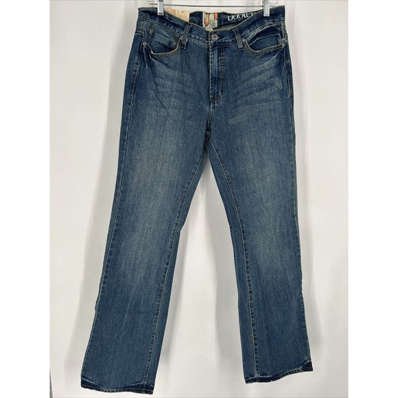 OP Ocean Pacific Jeans‎ Mens Size 34x34 Dark Wash Blue Denim Bootcut Vintage NWT - Picture 1 of 7